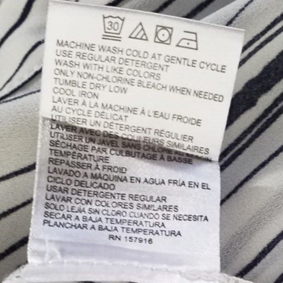 H Halston Seagrass Green Duster Top | Size M | Button Down Longline Blouse - Picture 6 of 6